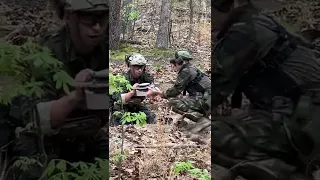 EOD Personnel Defusing A Landmine