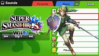 Link Voice Clips - Super Smash Bros Wii U