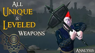 Oblivion: ALL Unique & Leveled Weapons EXPLAINED