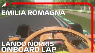 2021 Emilia Romagna Grand Prix | Lando Norris' MCL35M Onboard Lap | Assetto Corsa