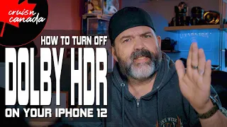 How to turn off Dolby Vision HDR Video on iPhone 12 and iPhone 12 Pro