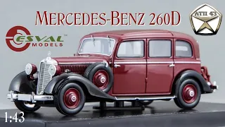 Mercedes-Benz 260D🔹️Esval models🔹️РетроКлассика 1:43