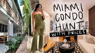 IM BUYING A CONDO IN MIAMI!! | touring condos + prices vlog