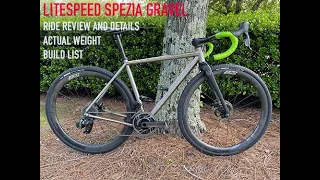 Litespeed Titanium Toscano (Spezia) Gravel Bike-New-Build List-Test Ride-Darimo-Berk-SRAM Red