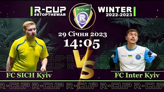 FC SICH Kyiv 1-4 FC Inter Kyiv  R-CUP WINTER 22'23' #STOPTHEWAR в м. Києві