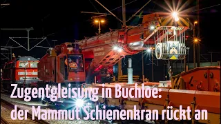 Zugentgleisung in Buchloe! der Mammut Schienenkran rückt an!