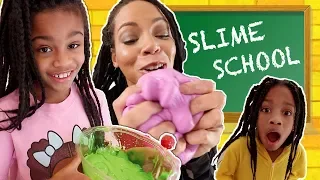 Slime School Get Caught Sneaking -  New Toy School