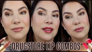 6 DRUGSTORE LIP COMBOS You Should Know About