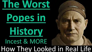 The WORST POPES in History: How They Looked in Real Life - Mortal Faces