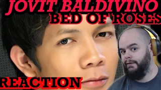 JOVIT BALDIVINO - BED OF ROSES ( Live )| Metalheads Reaction