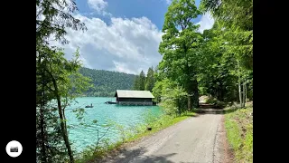 Oberbayern: Radtour: Walchensee - Wallgau - Mittenwald - Isarquelle