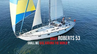 Bruce Roberts 53 - Cutter rigged - Blue water cruiser - big volume capable world cruiser live aboard