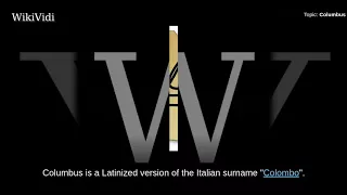 COLUMBUS - WikiVidi Documentary