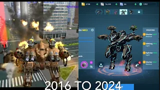 My War Robots memories (from 2016 to 2024)