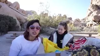 Natalia and Alyssa go to Joshua Tree