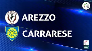 Arezzo - Carrarese 1-3 - Gli Highlights