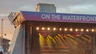 James - Johnny Yen ( live at Liverpool On The Waterfront, Pier Head July 2nd 2023 )