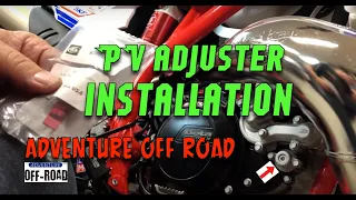 HOW TO INSTALL THE BETA MANUAL POWER VALVE ADJUSTER