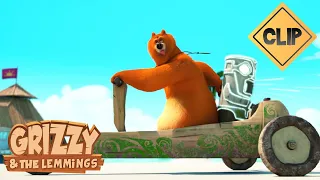 🏁 Fast & Curious 🐻🐹 Grizzy & the Lemmings / Cartoon