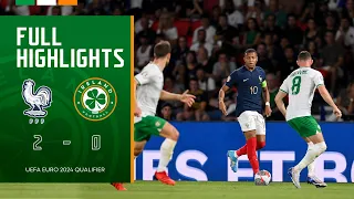 HIGHLIGHTS | France 2-0 Ireland | UEFA Euro 2024 Qualifier