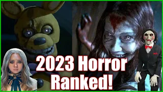 I Watched & Ranked 16 Horror Movies That Were Released in 2023