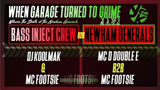 D Double E & Footsie (First Show): Newham Generals B2B Bass Inject Crew | Y2K FM 90.6 | Grime  2004