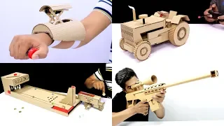 Top 5 Amazing ideas from Cardboard at Home