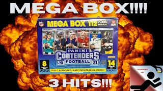 2021 Contenders Football Mega Box! - 3 Hits!