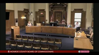 Monroe County Commissioners, March 23, 2022