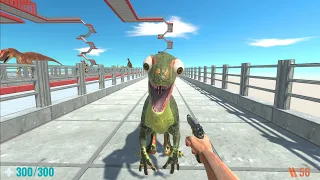 FPS Avatar with all weapons to save Santa clause - Animal Revolt Battle Simulator