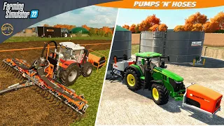 How to setup and use PUMPS 'N' HOSES correctly | Farming Simulator 22 -  DLC early access #3