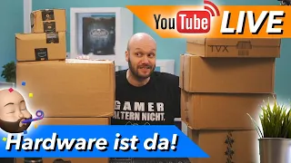 📦 Wir packen Hardware Pakete aus❗️ LIVESTREAM