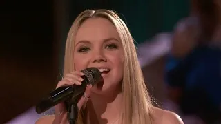 06 17 13a Danielle Bradbery & Blake Shelton   Timber I'm Falling In Love Finals   Ehhhh