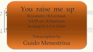 You raise me up (Graham - Lovland - Emerson) SATB