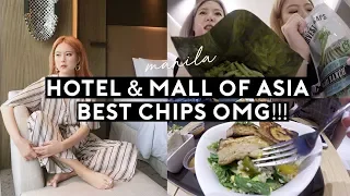 Manila🇵🇭 Hotel Room Tour, Meeting Qtees, Adopt Us Healthy Options lol | DTV #112