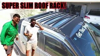 Meredith Metalworks Slimline Roof Rack Install | NP300 Navara Build