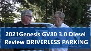 Genesis GV80 3.0 DIESEL Review with Driverless PARKING