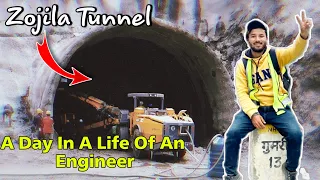 Zojila Tunnel Update - A Day In A Life Of An Engineer - Asia's Longest Tunnel Project