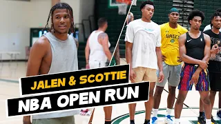 Jalen Green & Scottie Barnes GO OFF at Private NBA run