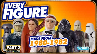 ALL Star Wars Action Figures Made From 1980-1982 - The Empire Strikes Back - Part 2