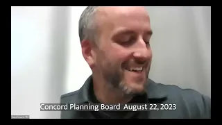 Concord Planning Board   August 22, 2023