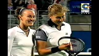 Martina Hingis/Monica Seles vs. Serena Williams/Venus Williams Sydney 2001 R1 🆕 re-upload (extended)