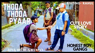 Thoda Thoda Pyaar || Latest Sad Song || Cute Love Story 2021 || Stebin  Ben  || Honest Boy Gangs