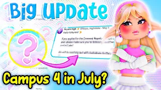 UPDATES CONFIRMED TO COME IN FEW DAYS (JUNE)! | Royale High Roblox