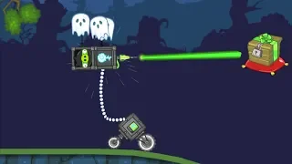 Bad Piggies  - FLY A ROBOT PIG KITE! SHOOTING CRATE!