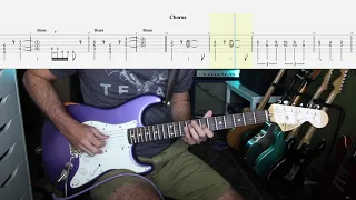 Rainbow - Stone Cold guitar solo LESSON