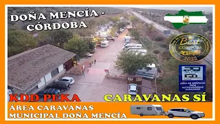 ÁREA PÚBLICA de AUTO/CARAVANAS de DOÑA MENCÍA (CÓRDOBA) - KDD DE LA PEKA