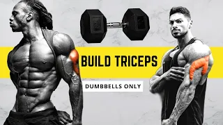 Top 3 Dumbbell Triceps Workout - Maniac Muscle