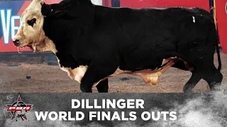 The FIRST Back-to-Back World Champion BUCKING BULL: Dillinger