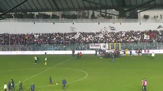 Vibonese Reggina, invasione amaranto e festa a Vibo